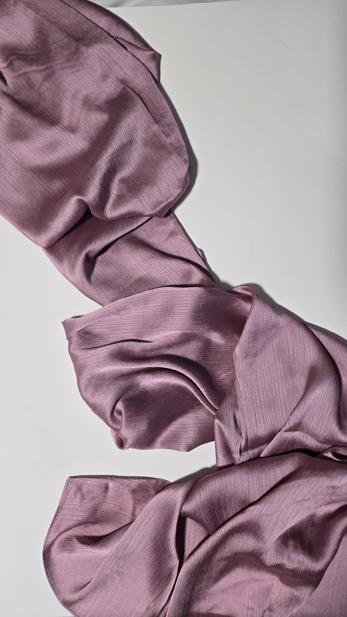 Crinkle Satin Hijabs - Noor Hijabs