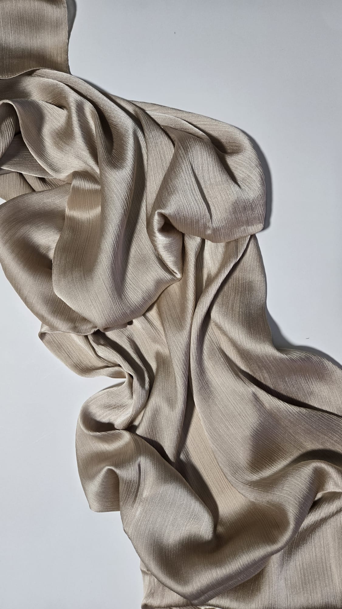 Crinkle Satin Hijabs - Noor Hijabs